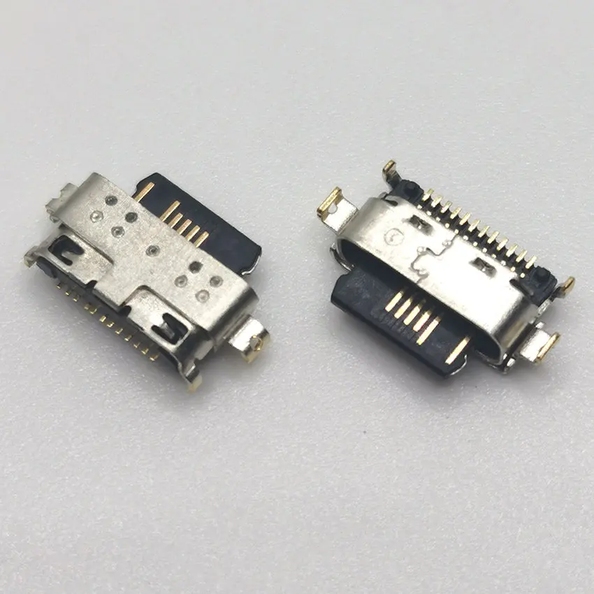 2 шт. для Alcatel 3X 2019 5048 5048A 5048U 5048Y OT5048 OT Type C micro usb коннектор зарядки штепсельная вилка