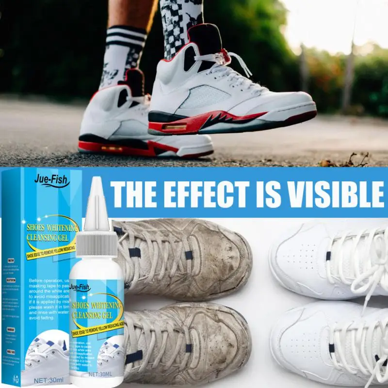 Набор для чистки обуви удаляет обувь отбеливающий гель грязь и желтый от