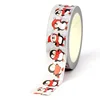 1PC 10M Decorative Christmas Dancing Penguins Washi Tapes Journal Material Gift Wrapping Masking Tape Cute Papeleria 1