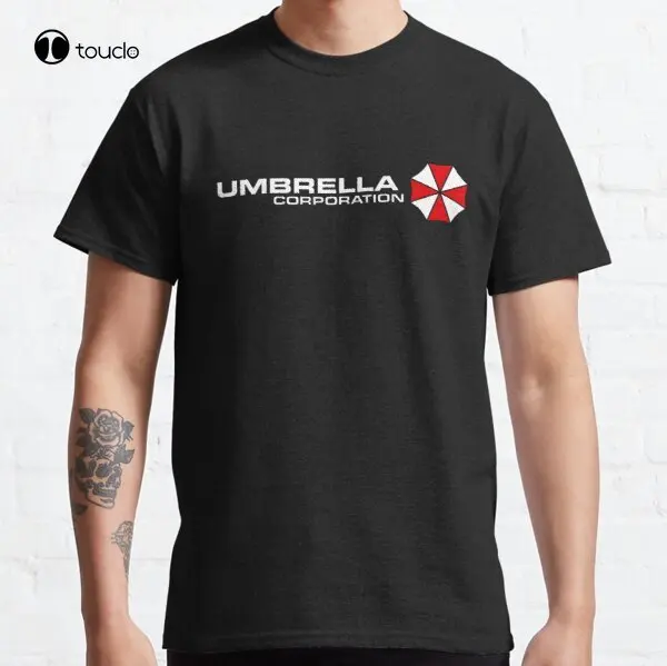 

Umbrella Corporation Classic T-Shirt Tee Shirt Custom Aldult Teen Unisex Digital Printing Fashion Funny New Xs-5Xl