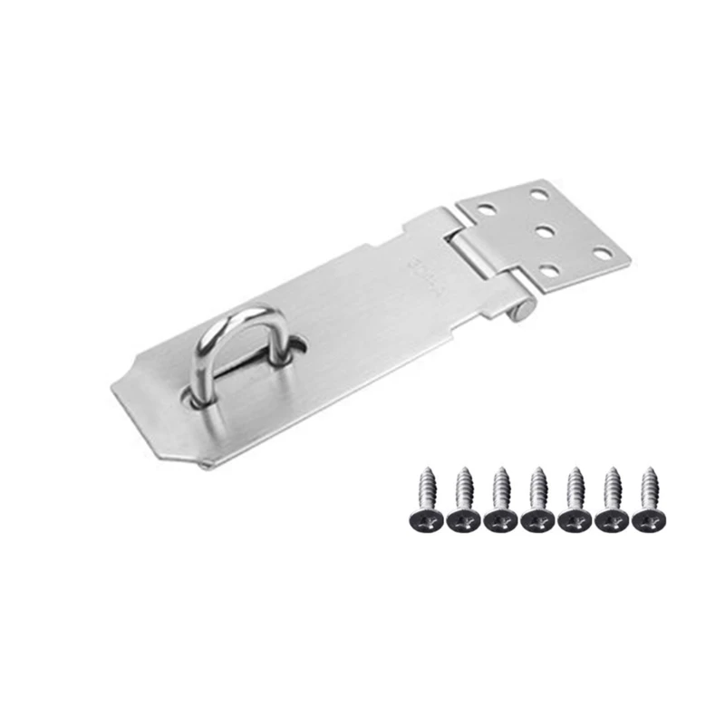Description Picture 5 of itemMetal Clamps Strong Quality Lock Hasp Set Simple & Practical Fasteners 2pcs