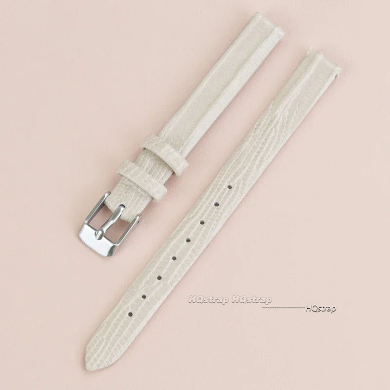 Soft Leather Slim Wristwatch Bands - Women's Fashion Ultra-Thin Strap