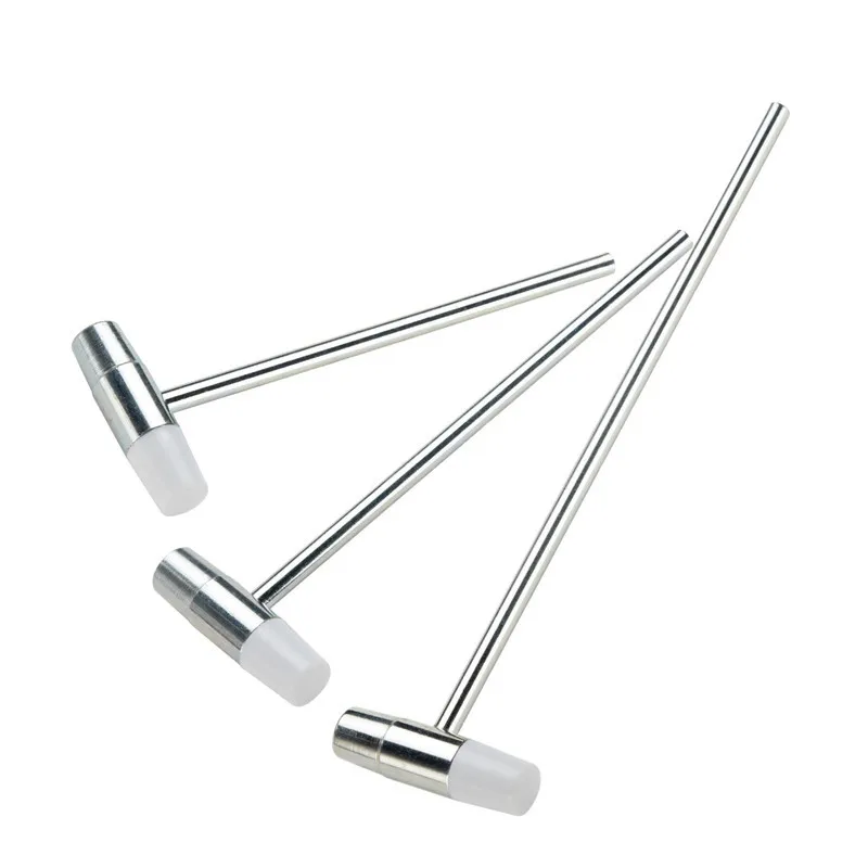 

Двухцелевый молоток с резиновой головкой, ручные часы для ремонта, искусственный маленький молоток, металлический инструмент