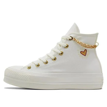 Converse Chuck Taylor All Star 1970s trendy, versatile, anti slip, wear-resistant high top canvas shoes for men and women 1