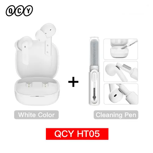 QCY HT05 ANC Wireless Earphone 40dB Noise Cancelling Bluetooth 5.2 Headphone 6 Mic ENC HD Call TWS Earbuds Transparency Mode - Image 13