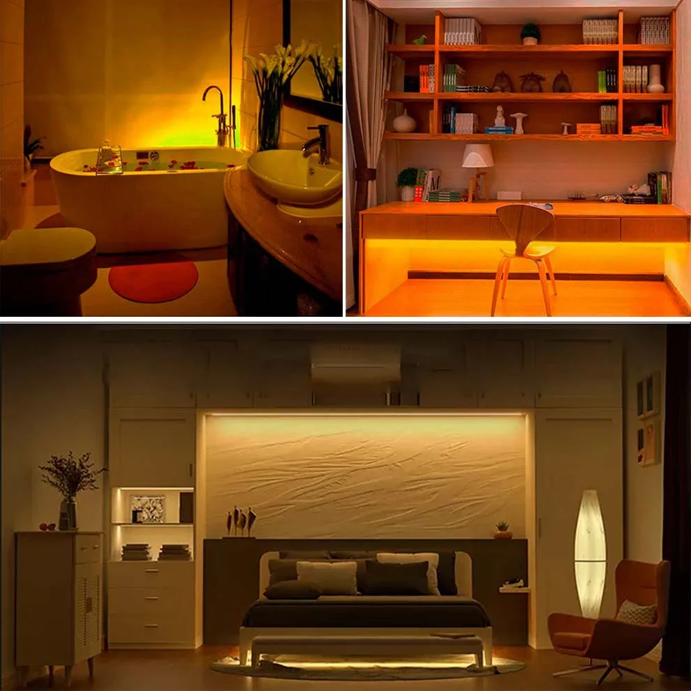 รูปสินค้า ริบบิ้น LED ส่องสว่าง 320 ดวง/เมตร สีขาว 3000K-6000K