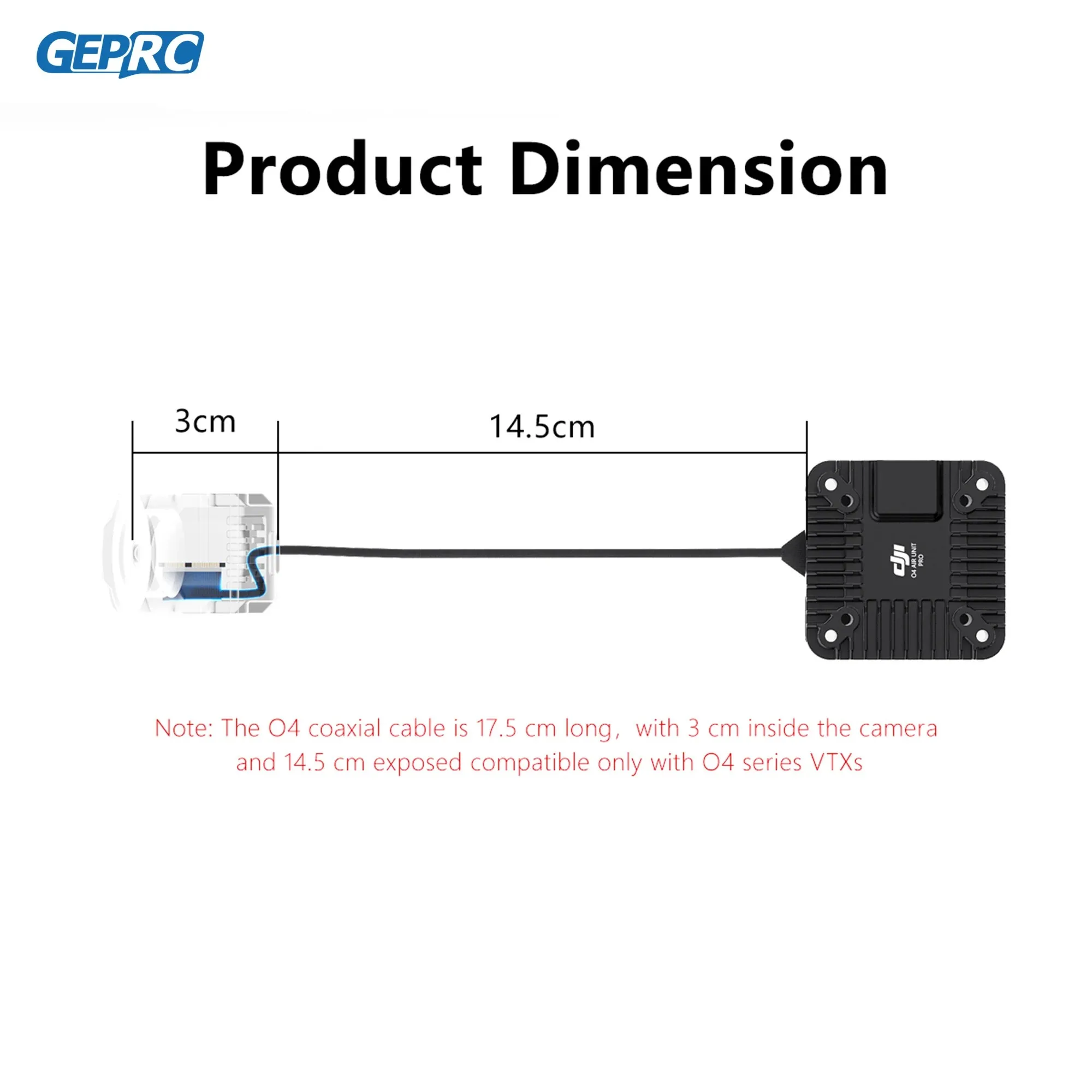 Câble Coaxial Unité Air Gerpc O4 6cm/9cm/20cm - Simulateur Formation