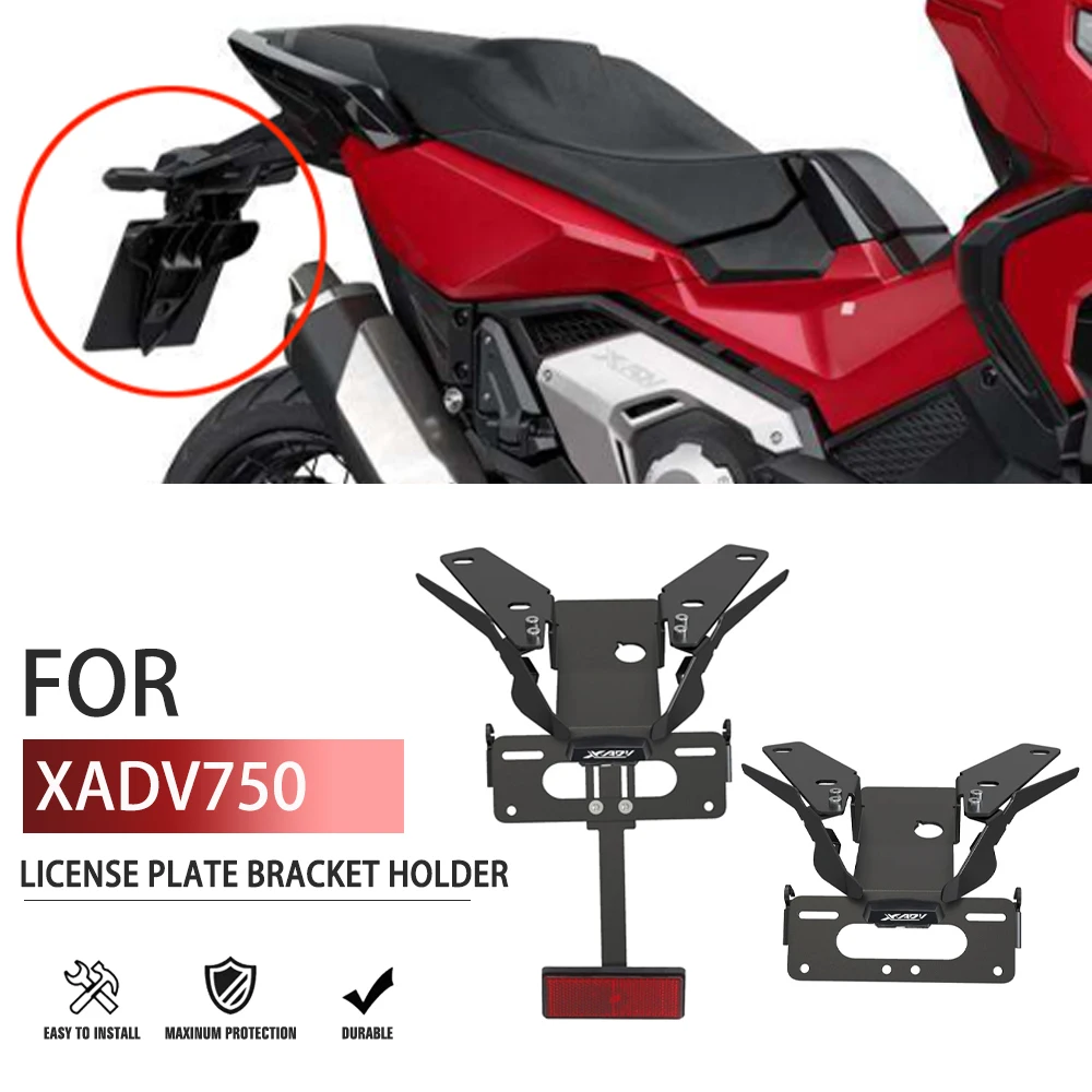 

2021-2024 для HONDA XADV X-ADV 750 2022 XADV750 2023 держатель номерного знака Задняя рама крыло Устранитель кронштейн комплект с логотипом