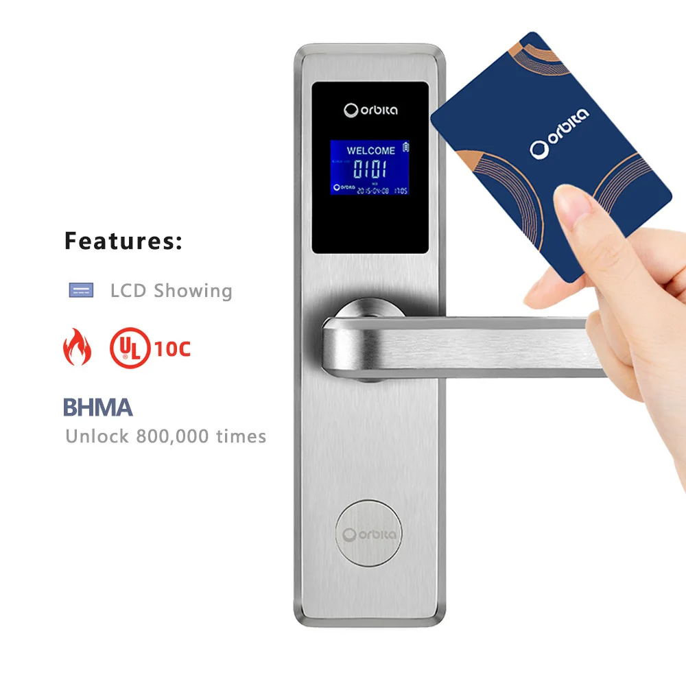

New Fashion Smart Rfid Hotel Lock System, Smart Hotel Door Lock System Price