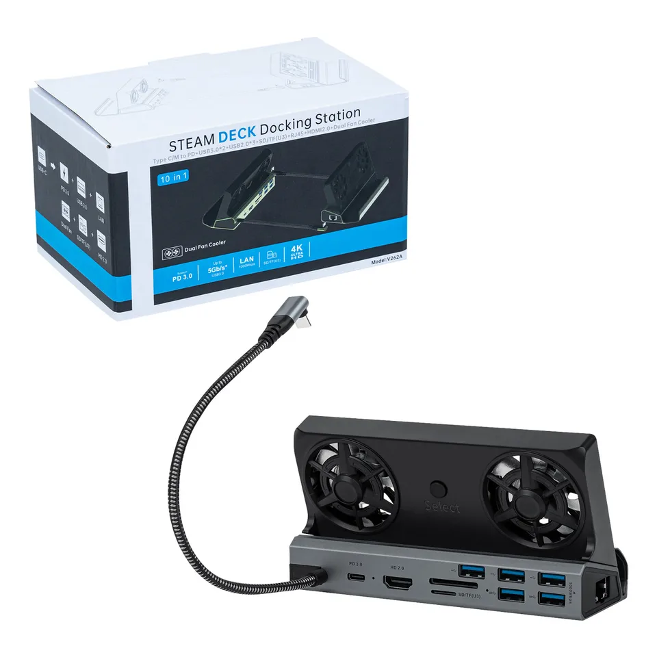 その他 Steam Deck Docking Station Amazon.com: Steam Deck Dock with Dual Cooling Fans, 11-in-1