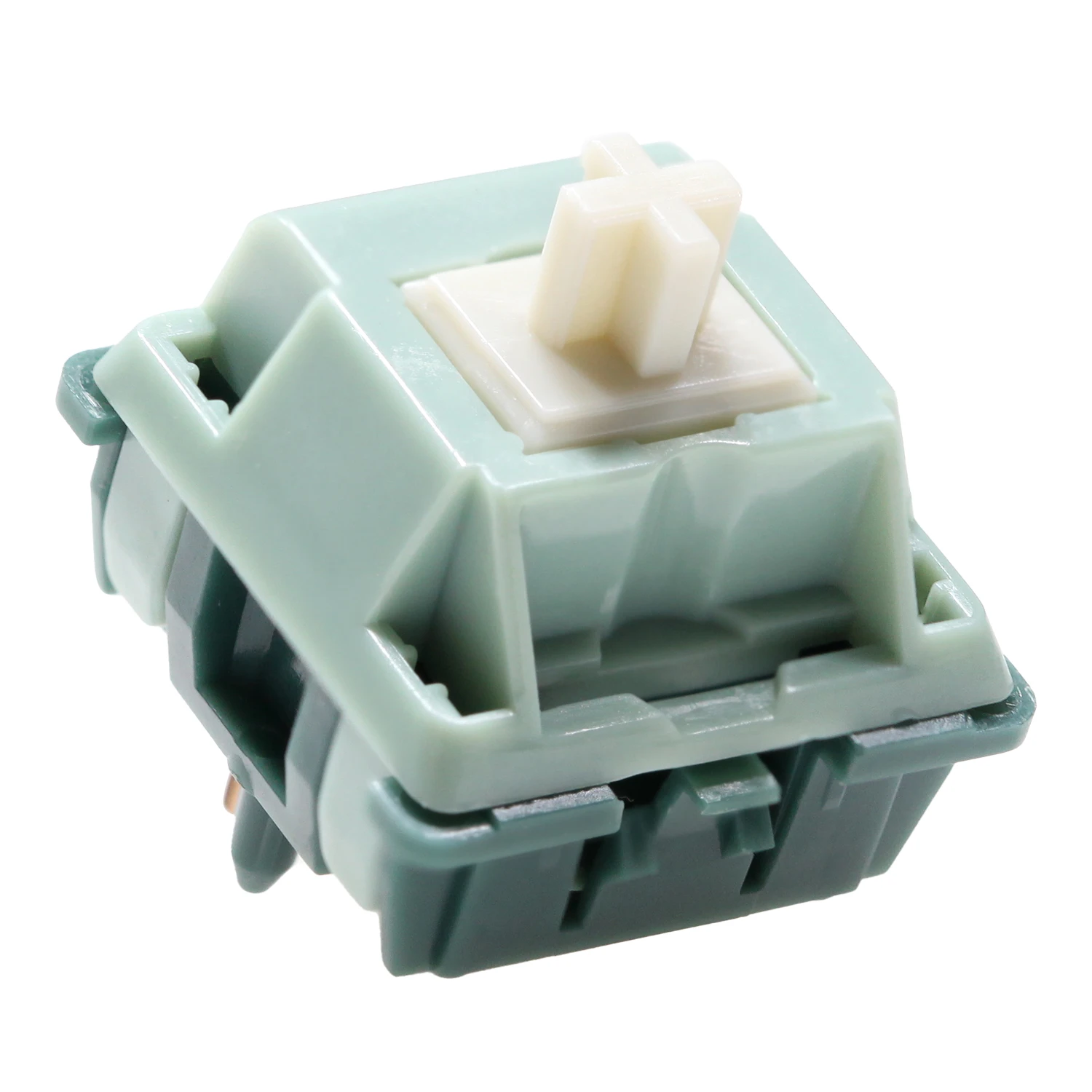 Jwick Jwk Qingsi Interruptor mx Linear 5pin Rgb Smd 65g para Teclado Mecânico pc pa Pok Longo Banhado a Ouro Primavera 53g Fábrica Lubed