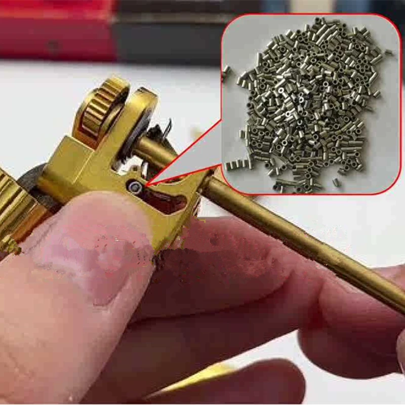 Cursore Del Manicotto Dell'Albero In Metallo Per Cartier Lighter Top Slide Riparazione Di Problemi Parti Interne Accessori Di Ricambio Universali All'