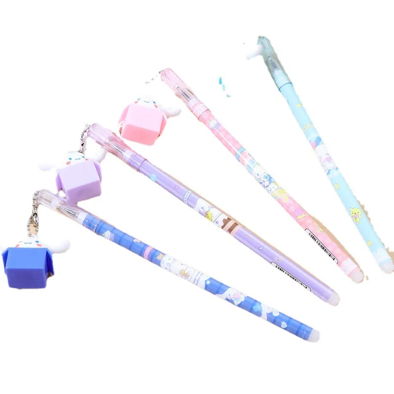 Cute Cartoon Novelty Creative Student Gel Pens Dog Pendant Neutral Pen Stationery Signature Office Kawaii Office School Supplies