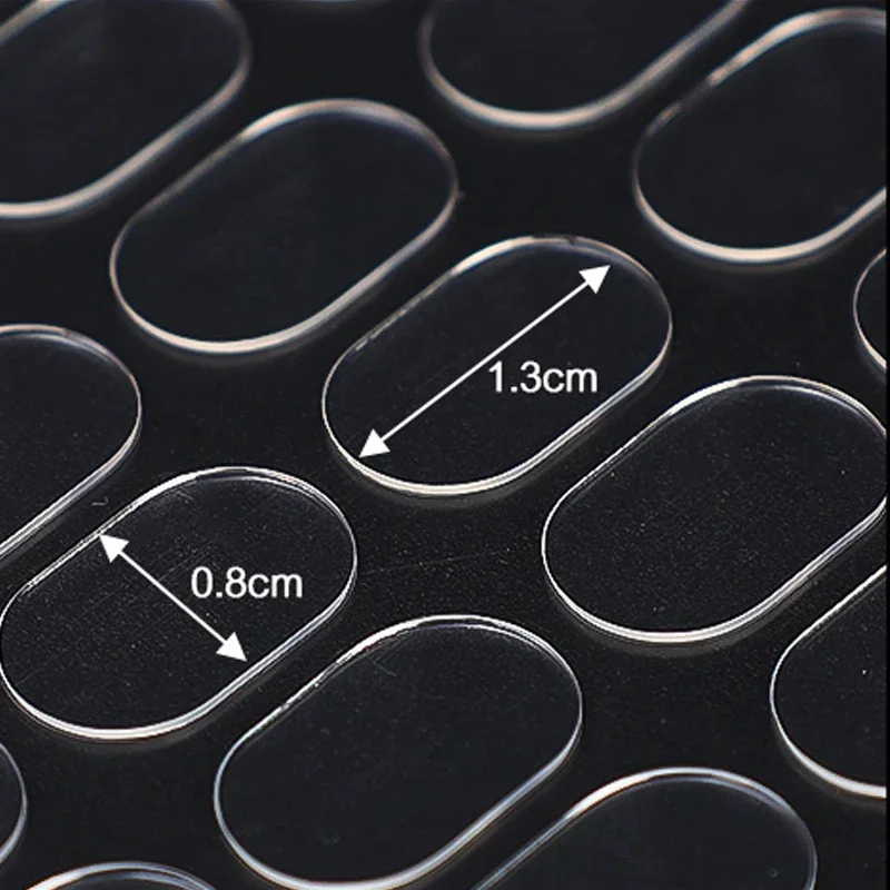 Removable Double Sided Gel Glue Pads Action Figures Adhesive Mounting Dots Poster Wall Hanging Clear Sticky Glue Fixed Patch