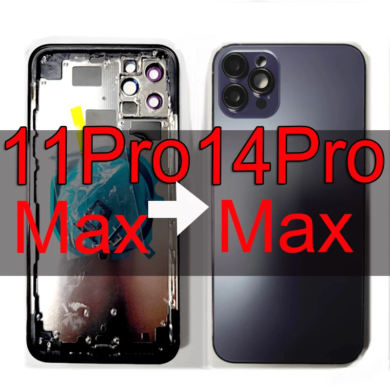 ステンレス鋼の携帯電話ケースiphone-11-pro-max用14-pro-max14-pro-maxケースサイドキーデュアルsim用