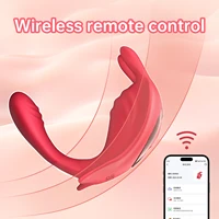 App Tragbarer Höschenvibrator für Paare, Frauen, Sexspielzeug für Erwachsene, Fern-Kaninchen-Stimulator für G-Punkt, Klitoris, Penisvergnügen 2