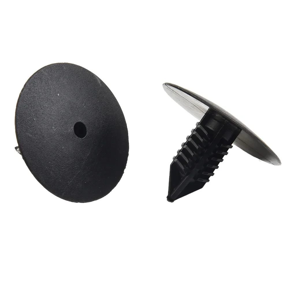 

For Clio Scenic Spruce Clip Securing Clip Trim Wheel Arch Lining 10mm Hole Accessories Black Replacement High Quality