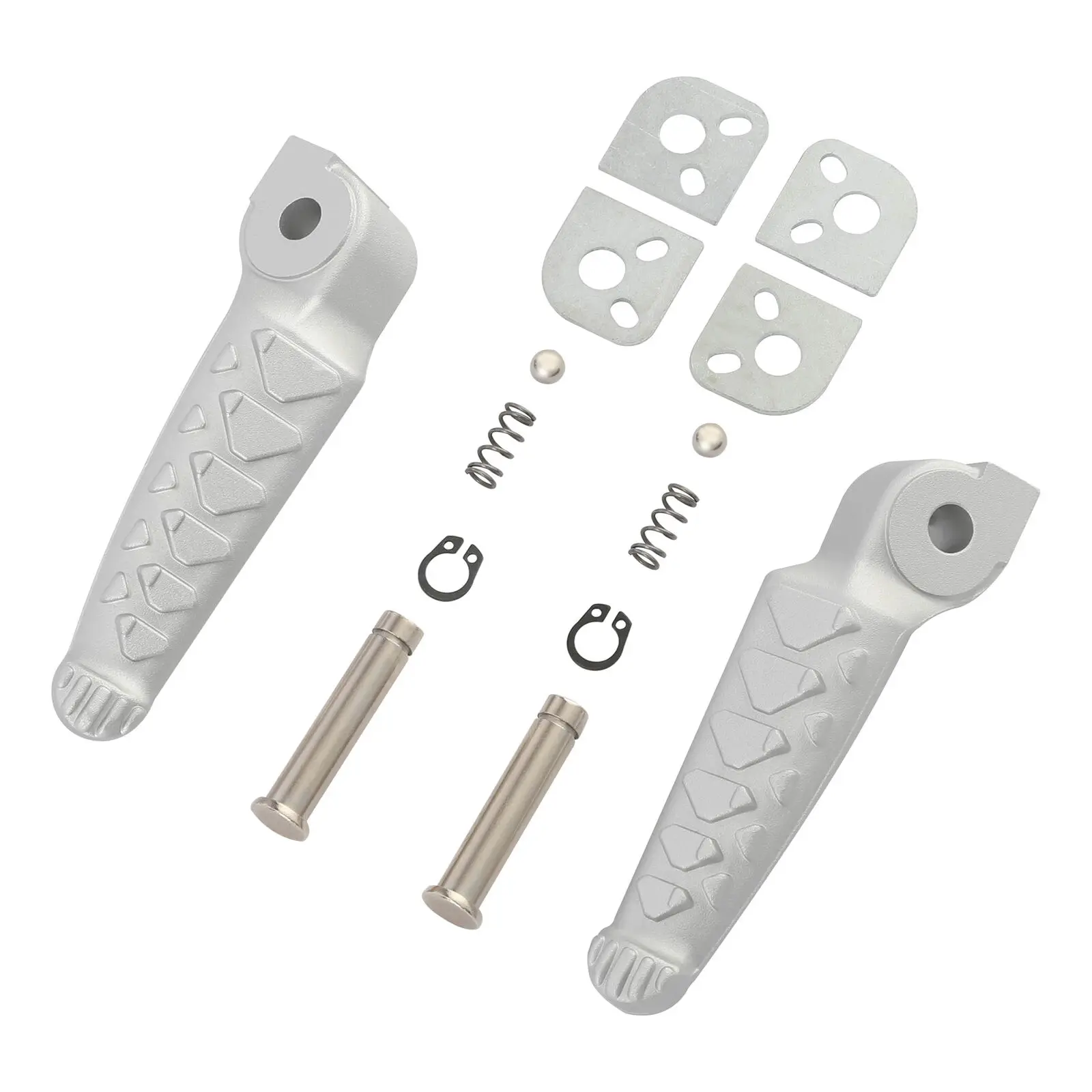 Motorcycle Front Rear Passenger Footpegs Footrest For Aprilia RS660