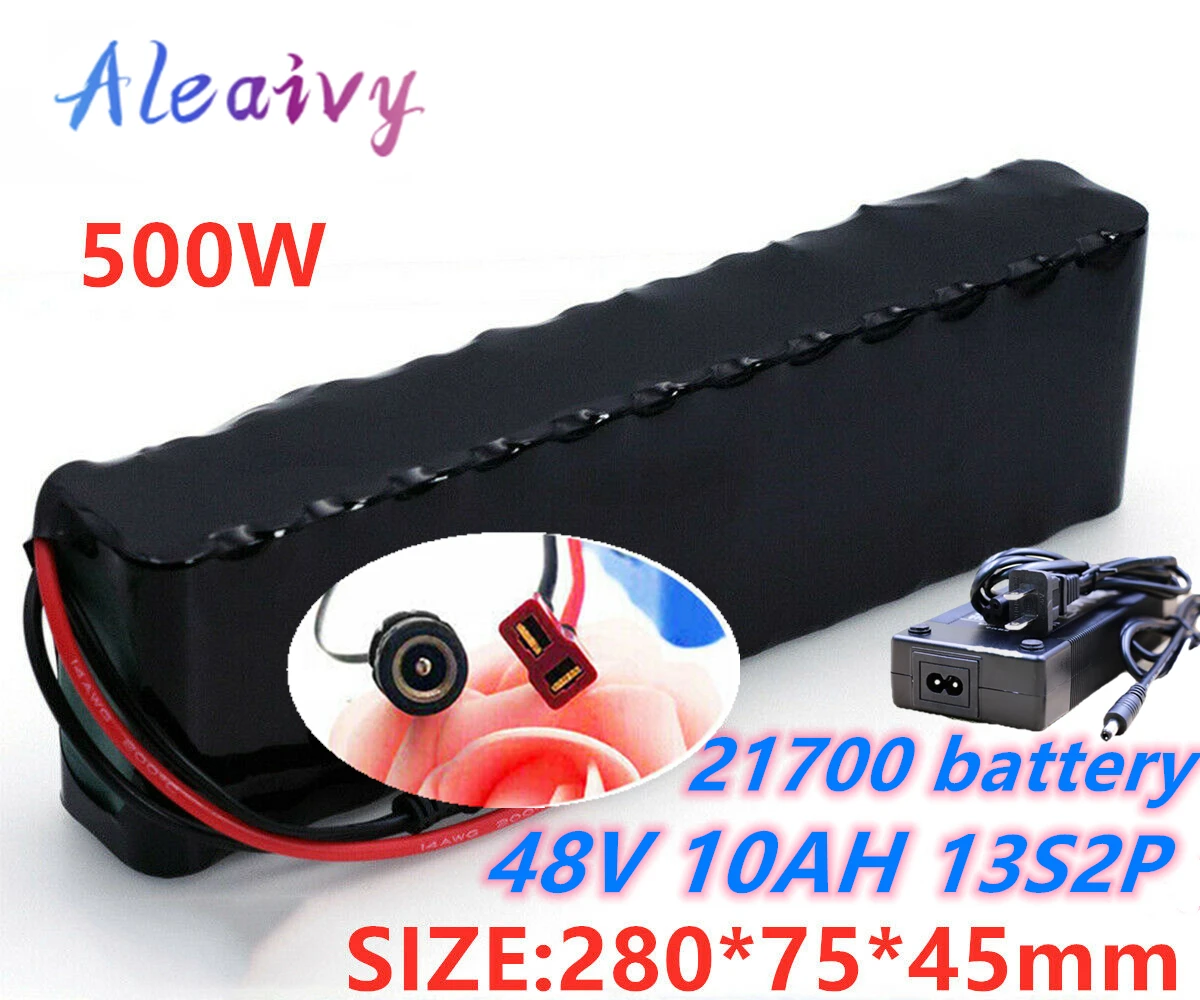 

Li-ion Battery 48V 10AH Volt Rechargeable Bicycle 500W E-Bike Electric Li-ion electric scooter wheel chair electric
