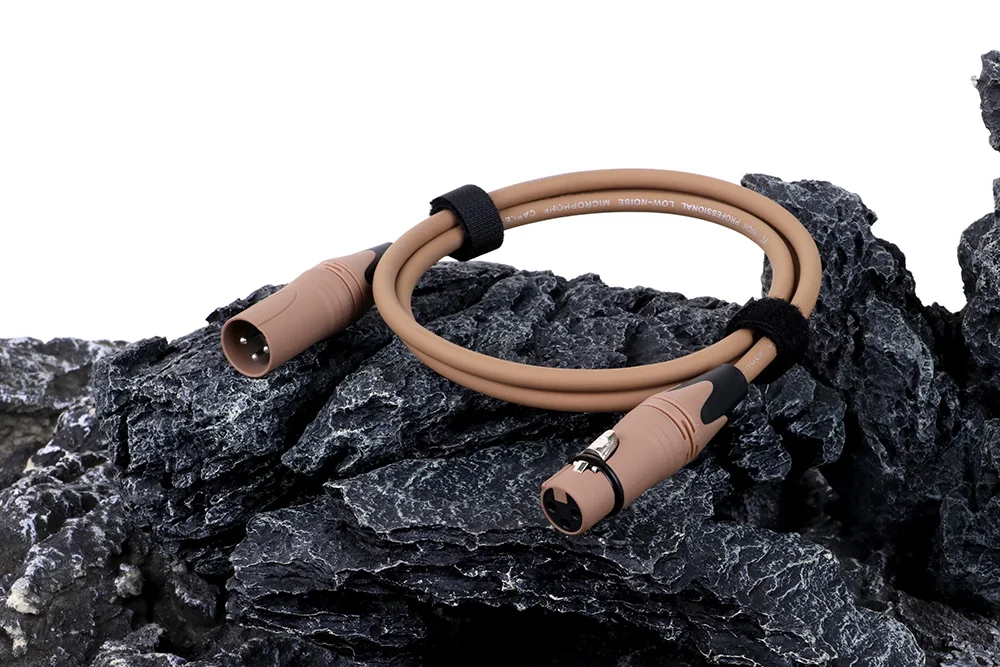 XLR-Kabel, 3-poliger Stecker auf Buchse, Kanonen-Mikrofonleitung für Pro-Aufnahmen, Verlängerungskabel, symmetrischer XLR-Mixer, Lautsprecher, Verstärker, Live – Detail 22