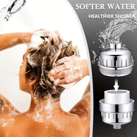 เครื่องกรองน้ำแบบใช้แกนกลางสำหรับน้ำกระด้าง 4 ชิ้น พร้อมไส้กรองฝักบัว 30 ระดับ ช่วยกำจัดคลอรีนและโลหะหนัก 3