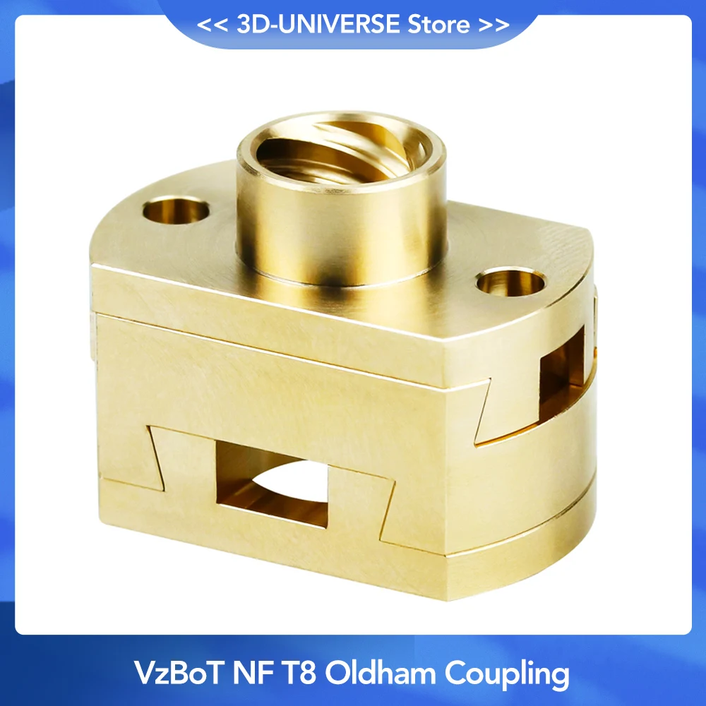 

NF T8 Oldham Coupling For Genuine VzBoT BLV Voron Z-axis Screw Hot Bed 3D Printer Parts