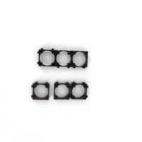 80/100pcs Battery Bracket 18650 Safety Anti Vibration Holder Bracket Lithium Batteries 3