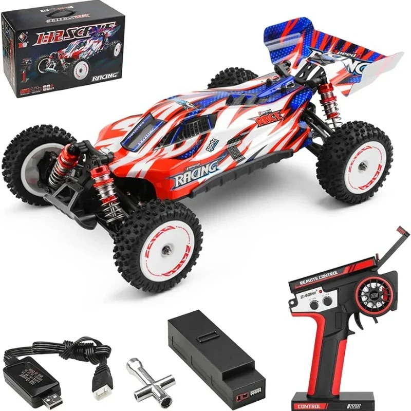 【ジャンク新品】WLtoys 124008 3S 2000mAh ⑨ 1/12 Fast RC Cars WLtoys 124008 2000mah 4x4 3s Brushless RC