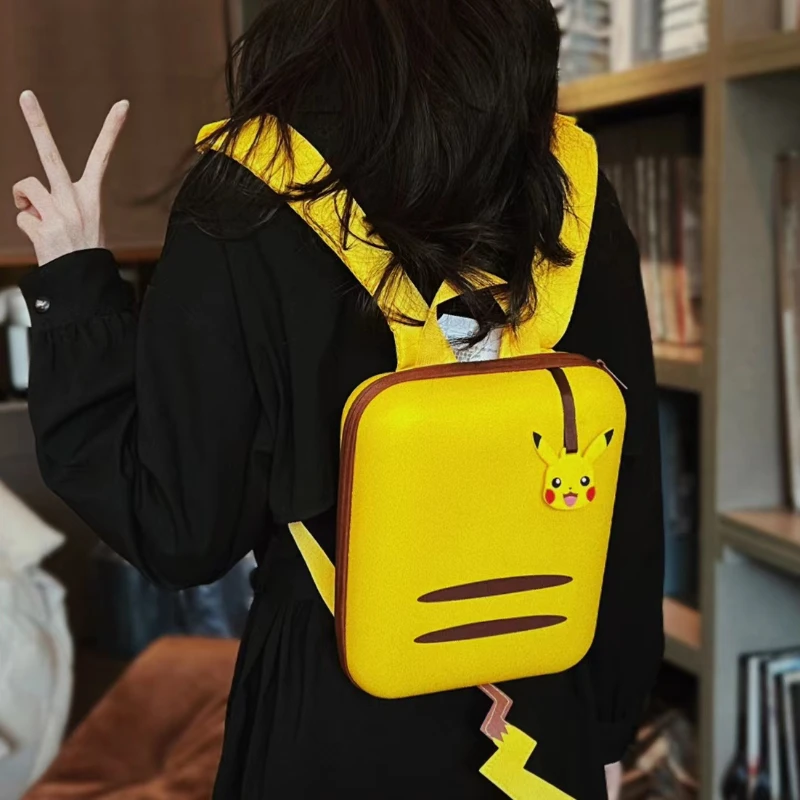 

Pokémon Pikachu KFC Shoulder Bag Children's Schoolbag Pocket Monster Game Console Organizer Pet
