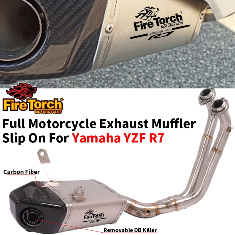 Yamaha R7 Full System Exhaust Muffler Yamaha R7 Exhaust