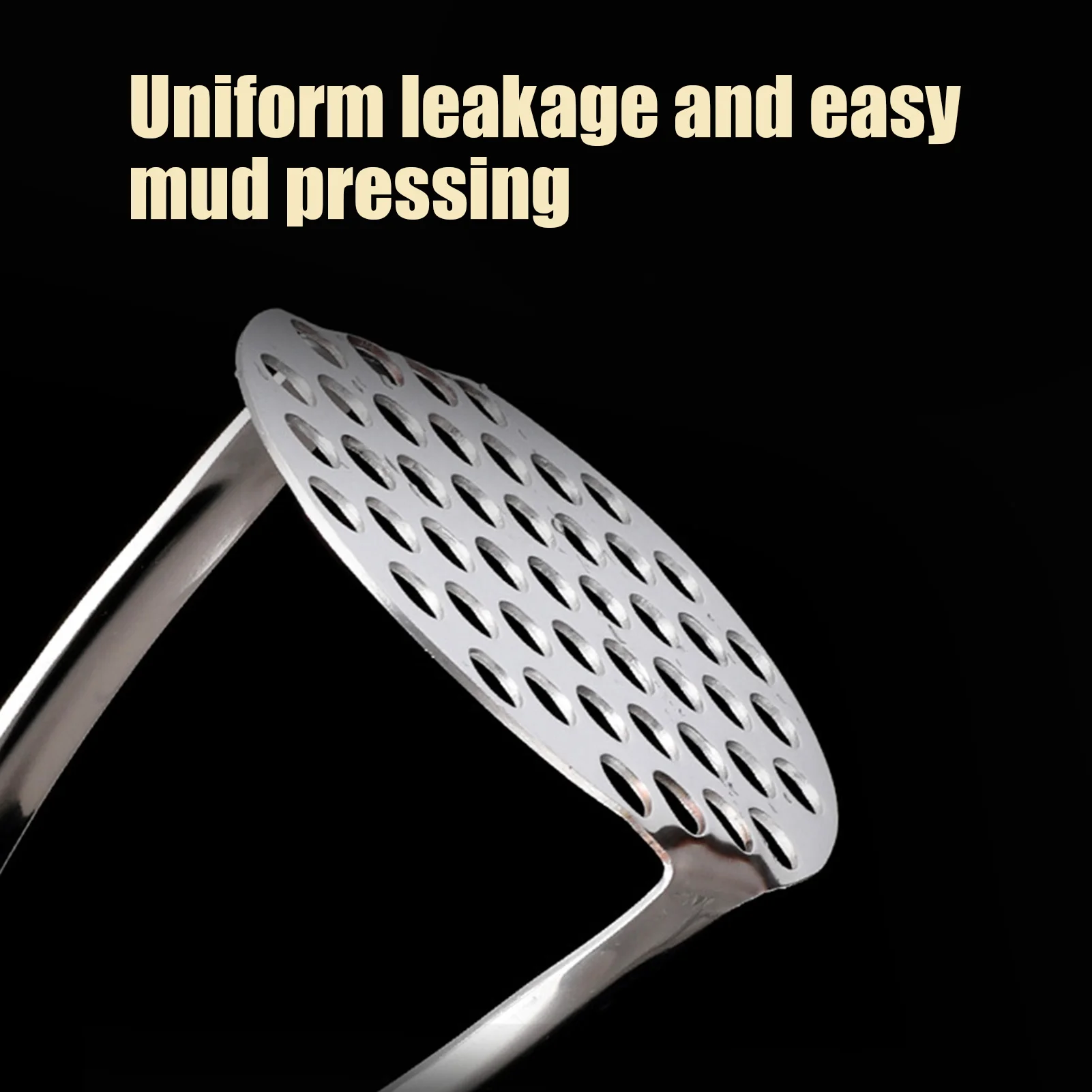 Pressed Potato Masher Ricer Puree Juice Maker Potato Pusher Smooth Mashed Potatoes Crusher Fruit Tools Stainless Steel Kitchen vegetable slicer vegetable chopper potato masher