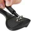 Golf Club Groove Sharpener Golf Accessory Tool  6 Heads Strong Wedge Alloy Wedge Sharpening Tool  for Re-Grooving Golf Clubs 5