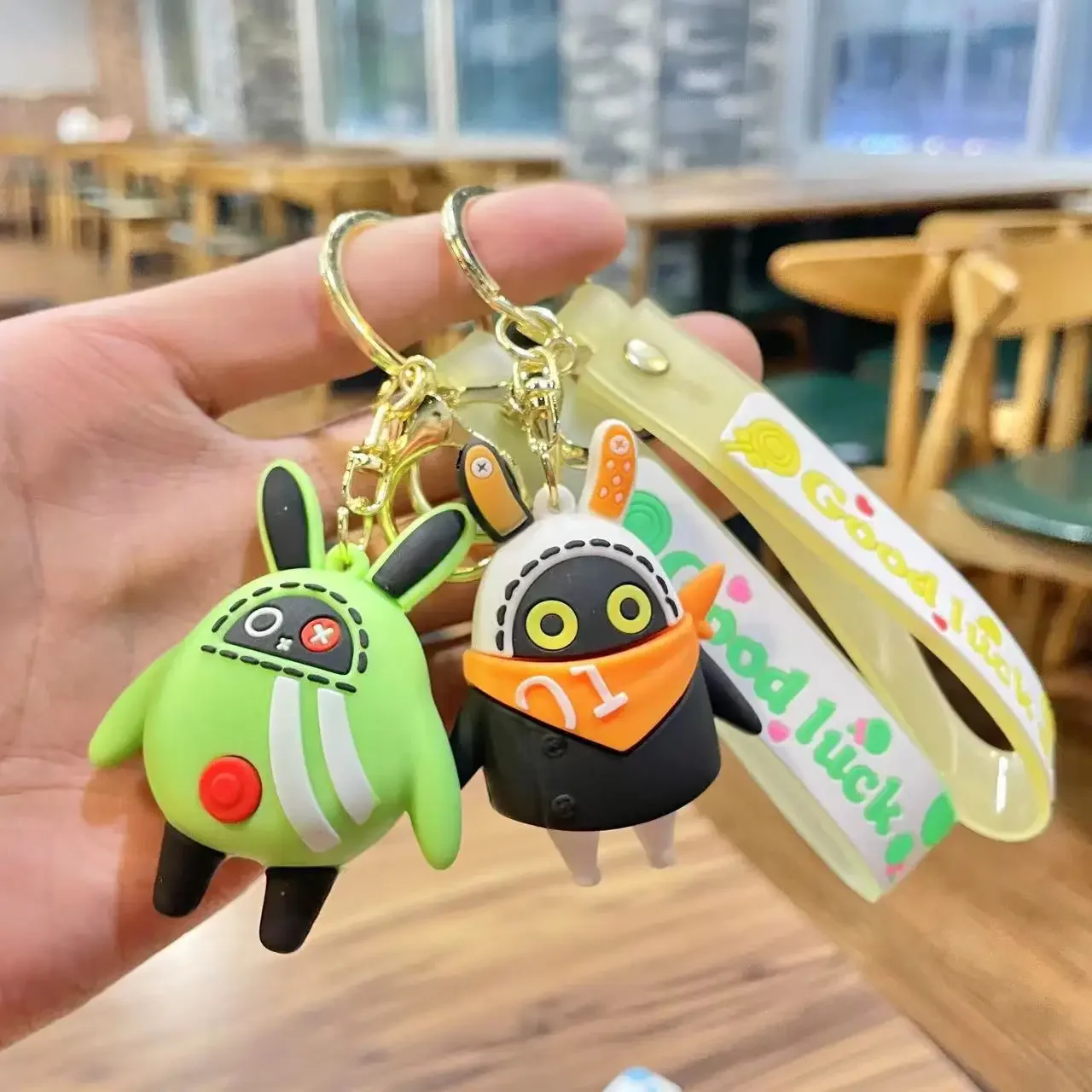 Game Anime Zenless Zone Zero ZZZ Bangboo Cosplay Keychain Bag