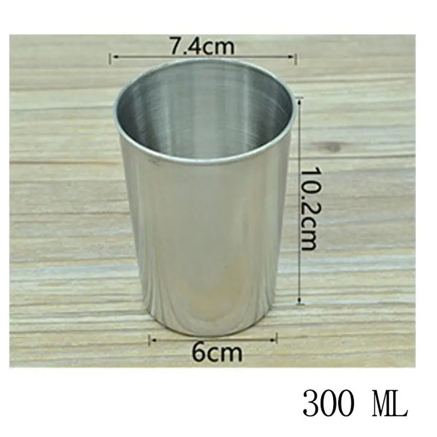 Portable Stainless Steel Reusable Tumbler – Versatile Drink Cup