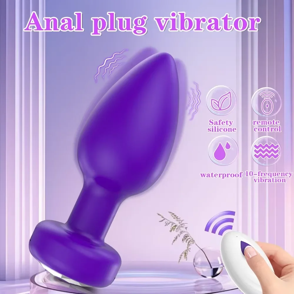 Kabelloser Analdilatator Mit Vibrationsfunktion Für Damen_voghion.com