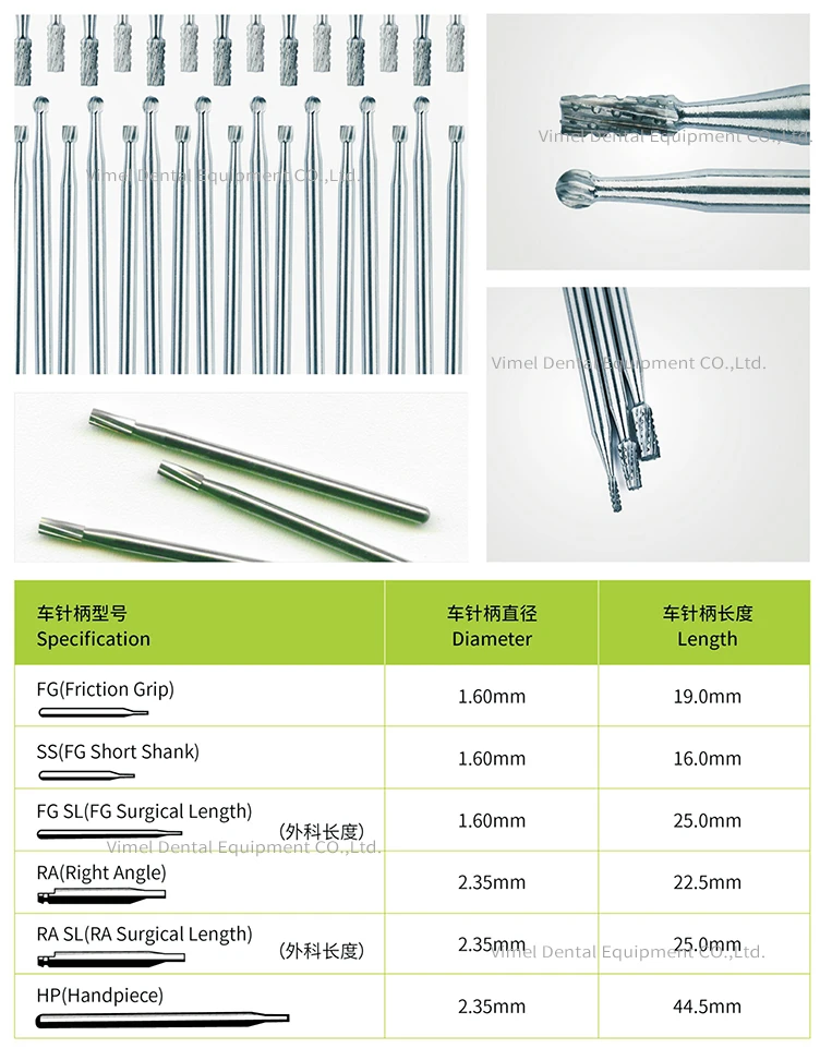 Materials Dental High speed Handpiece Needles Mechanic Needles Set Oral