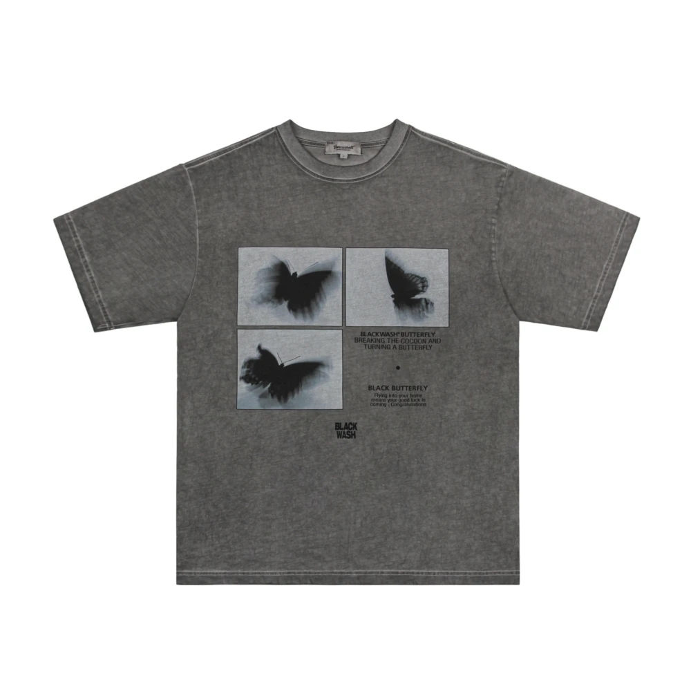 

Goth Oversized T-shirt Men Anime Y2k Punk Women Tops Retro Black Wash Graphic T Shirt 2024 Harajuku Streetwear Short Sleeve Tee