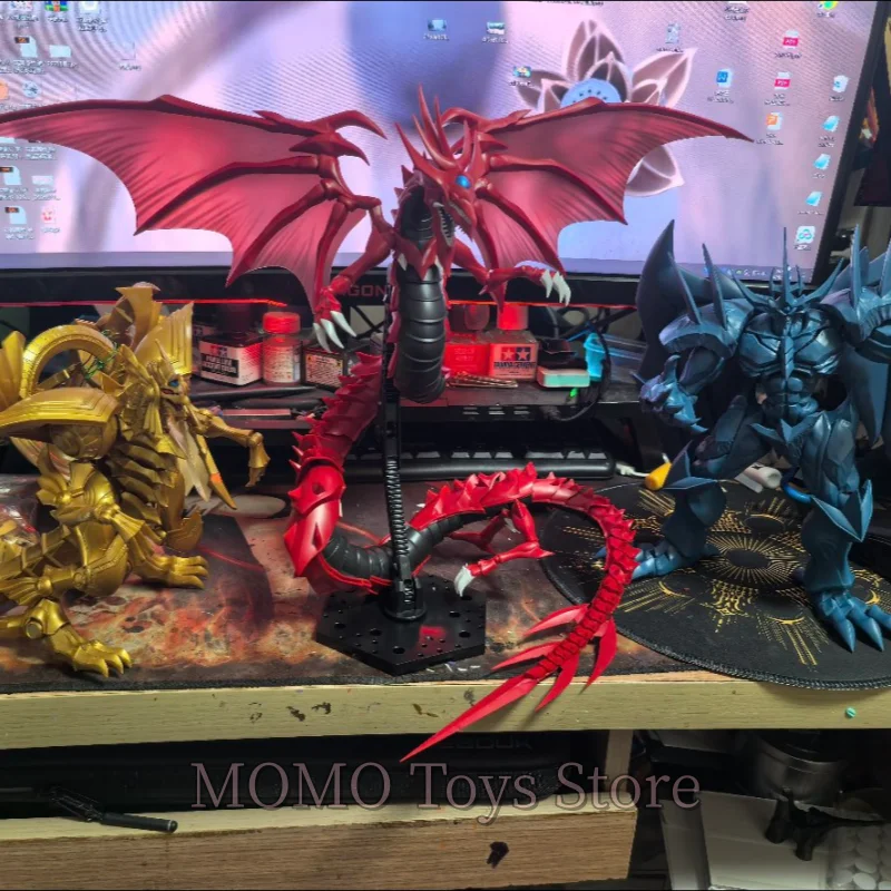 재고 있음 반다이 모델 키트 Frs 이집트 신 Slifer The Sky Dragon 액션 피규어 애니메이션 Pvc 모델 장난감 선물 컬렉션