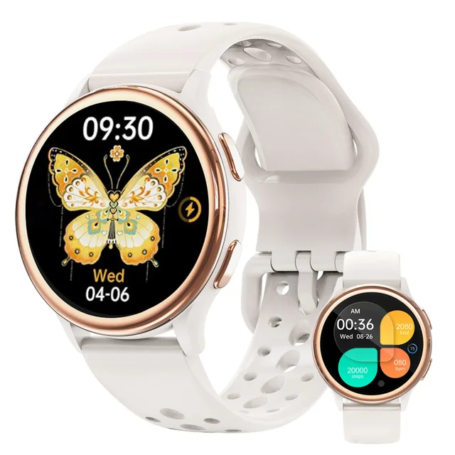 Smart Watches for Women [400+Watch Faces/Calls/Female Health], 1.27 1
