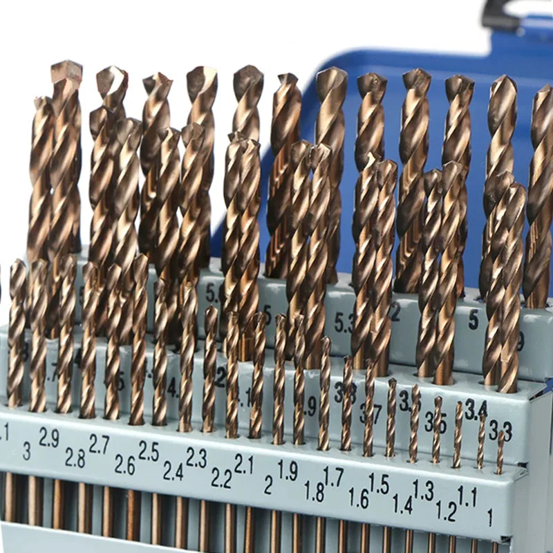 Drill Bits For Metal 10PCS M35 HSS-CO Cobalt Drill