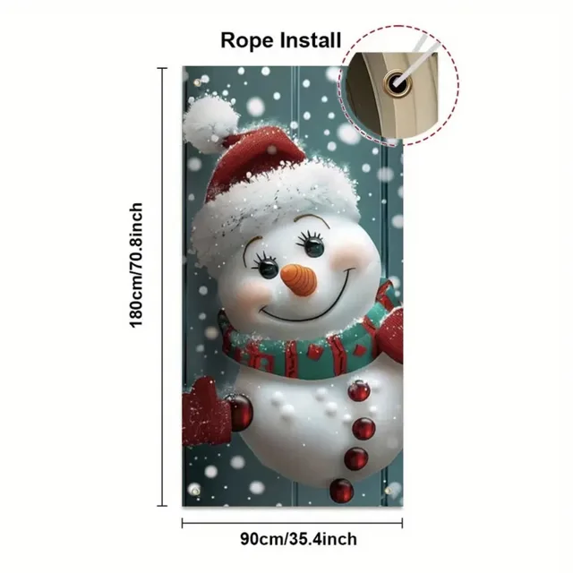 Santa Claus Christmas Door Banner 5