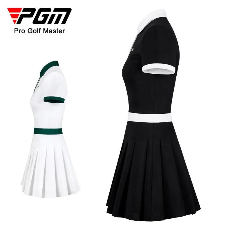 Designtite Golf レディース ジャケット M 黒/白 Womens Golf Dress Shorts | Golf Clothes Women Dress | Pgm