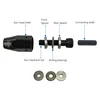 Metric and British Pull Nut Head Pneumatic Pull Nut Head Rivet Nut Gun Pull Cap Gun M3M4M5M6M8M10M12 3