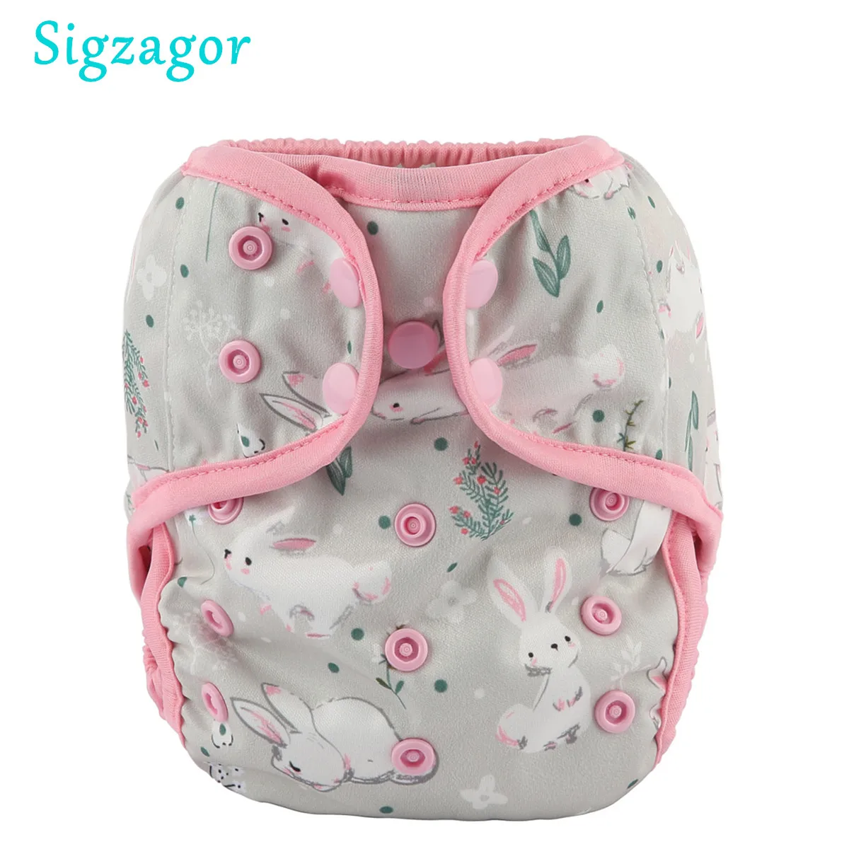 Cloth Diapers One Size Baby Diaper Cover Waterproof Double Gusset 4-13kg 40 Design