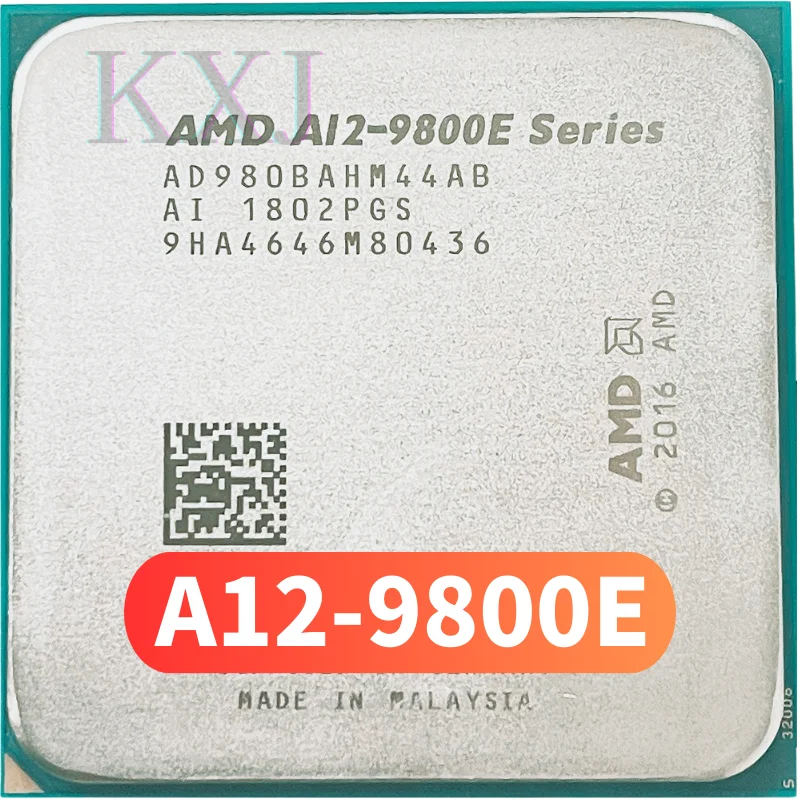 

AMD A12-Series A12 9800E 3,1 ГГц четырехъядерный ЦПУ процессор AD9800AHM44AB разъем AM4 satmak