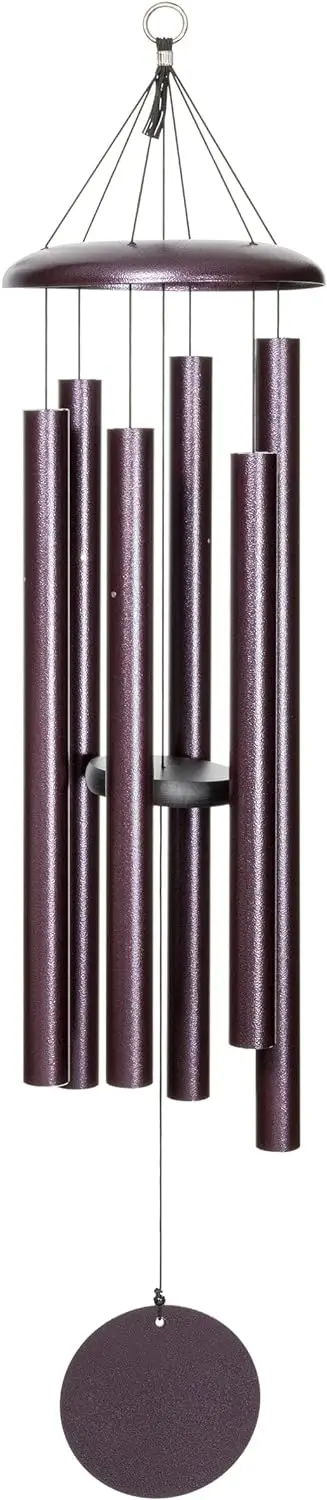 

by Wind River - 44 inch Plum Wind Chime for Patio Backyard Garden and Outdoor Decor (Aluminum Chime) Made in The USA