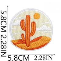 Hemp Rope Embroidered Patch – Western Bounty Hunter Cow Head Iron-On Cloth Sticker for Denim, Bags & DIY Decoration - Image 6
