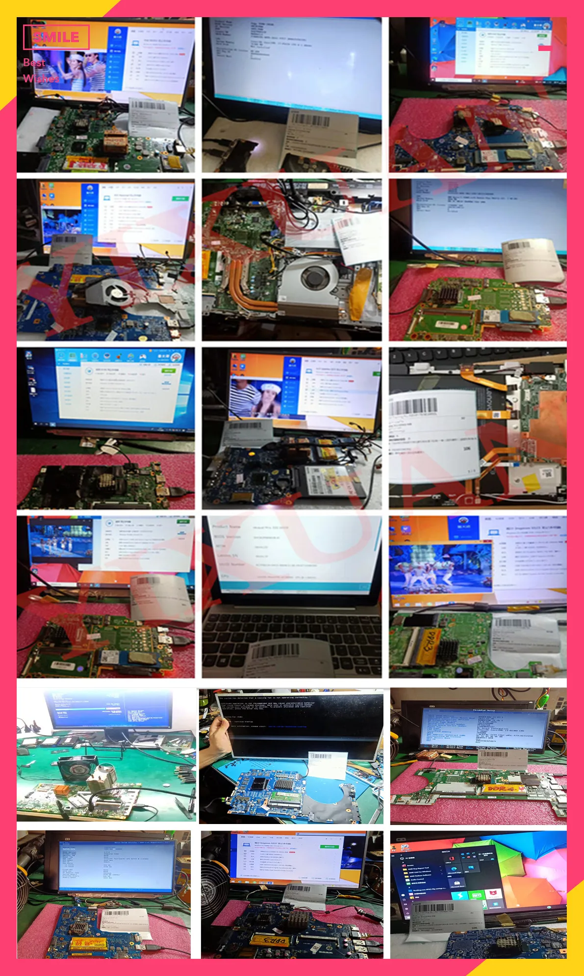 Placa-mãe do portátil para Lenovo, V110, 110-15IAP,