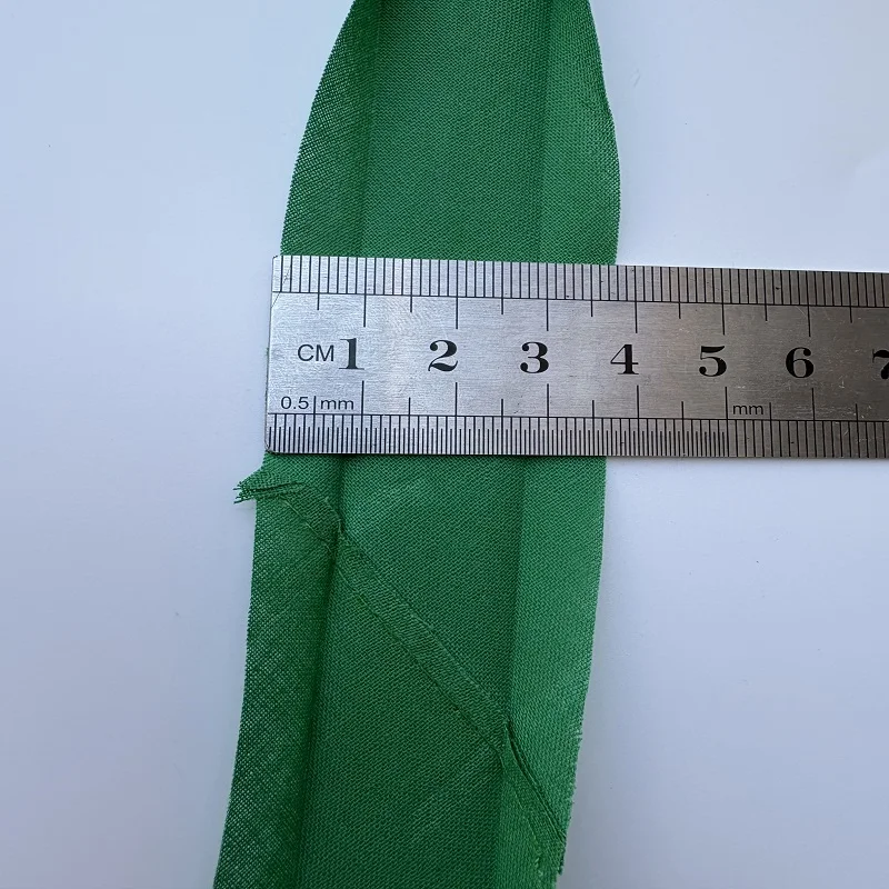 20MM Cotton Bias Binding Tape Folded Cloth Strip for DIY Sewing Accessories Edge covering Craft 5/10 meters per Roll