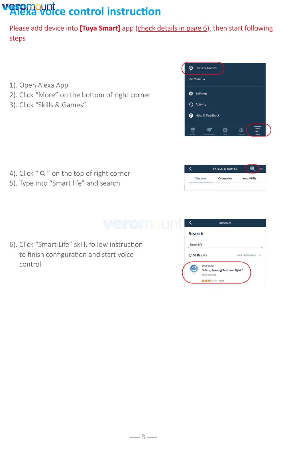 WiFi, Controle de Voz, 2.4G, 2, 3